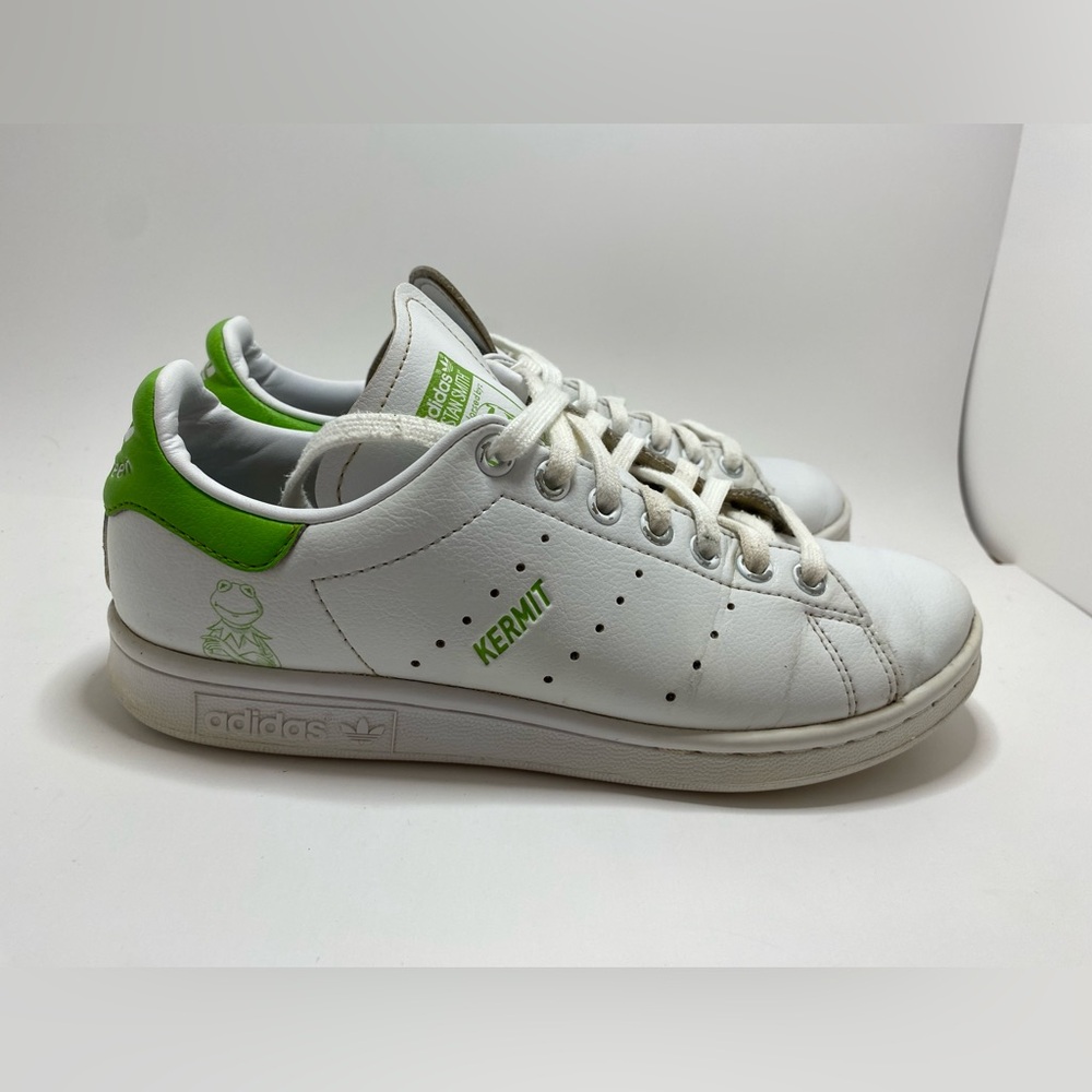 Adidas Stan Smith Disney Kermit the Frog Shoes Size 5.5